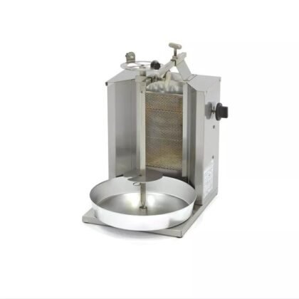 Kebab Grill a Gás - 1 Queimador - 10kg de Carne