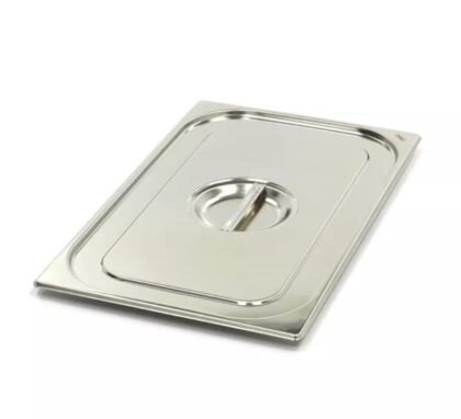 Tampa gastronômica de aço inoxidável 1 / 1GN