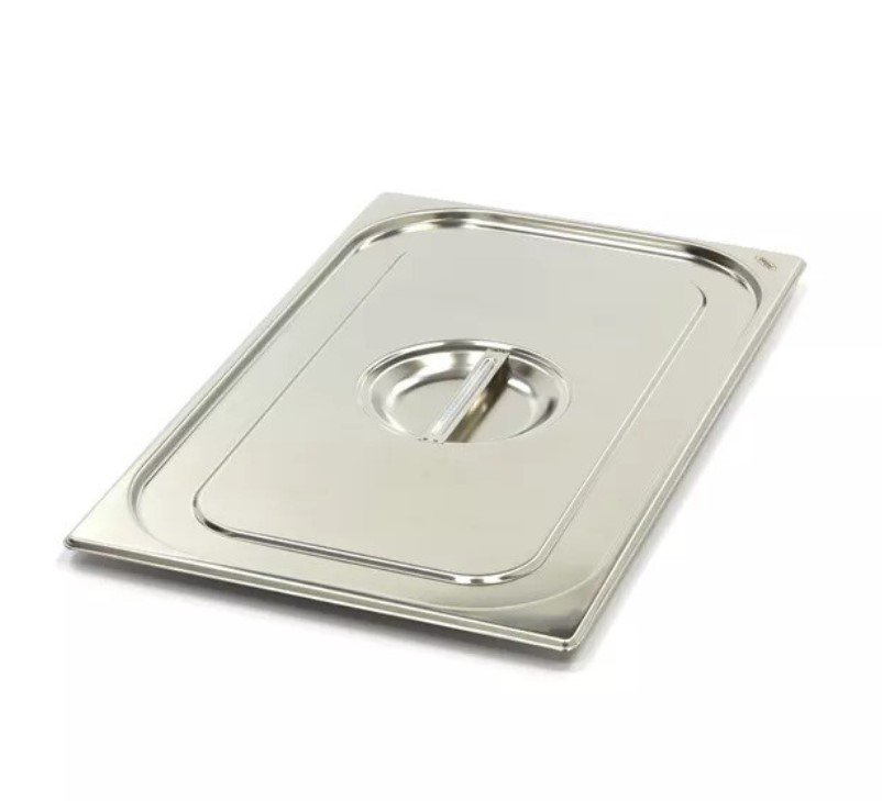 Tampa gastronômica de aço inoxidável 1 / 1GN