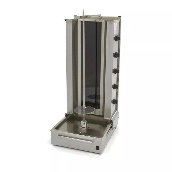 Kebab Grill Elétrico - 5 Queimadores - 100kg de Carne