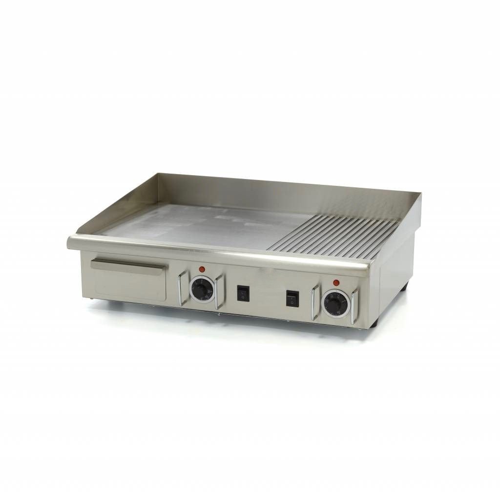 Placa de Grelhar - Meio Ranhurado - 73 cm - 400V