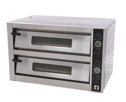 Forno de Pizza Deluxe 6 + 6 x 30 cm Duplo 400V